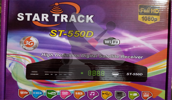 STAR TRACK ST-550D RECEIVER SOFTWARE  AUGUST 2023