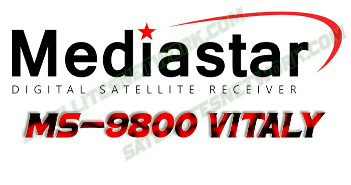 MEDIASTAR MS-9800 VITALY BLUE MENU SOFTWARE