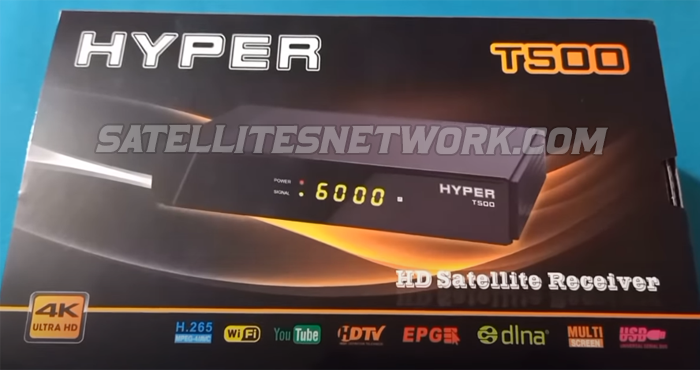 HYPER T500 4K NEW SOFTWARE 2023