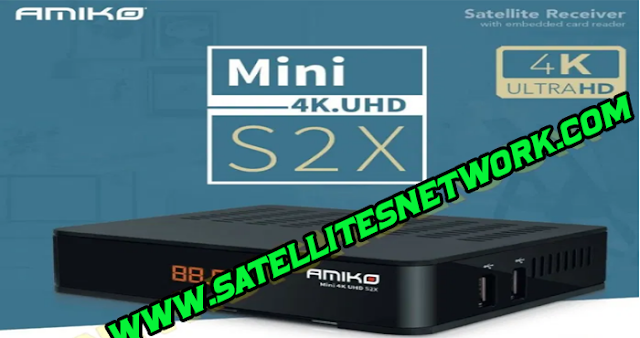 AMIKO MINI 4K UHD S2X RECEIVER SOFTWARE 2023