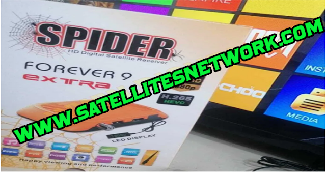 SPIDER FOREVER 9 EXTRA NEW FIRMWARE