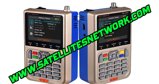 GT MEDIA V8 SATELLITE FINDER NEW FIRMWARE