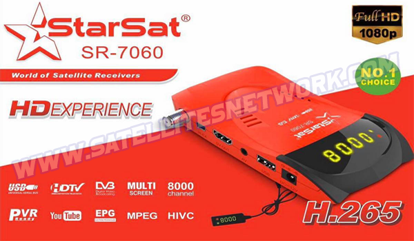 STARSAT SR-7060 HD EXPERIENCE RECEIVER SOFTWARE