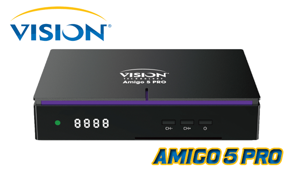 VISION AMIGO 5 PRO NEW SOFTWARE UPDATE