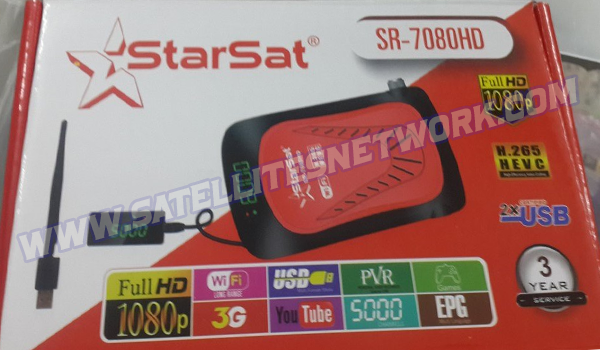 STARSAT SR-7080 HD RECEIVER SOFTWARE