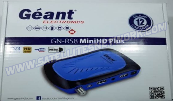 GEANT GN-RS 8 MINI HD PLUS RECEIVER SOFTWARE