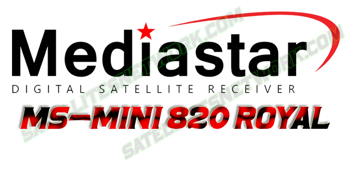 MEDIASTAR MS-MINI 820 ROYAL NEW FIRMWARE