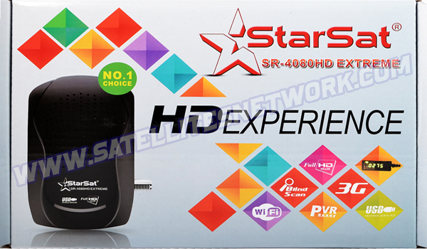 STARSAT SR-4080 HD EXPERIENCE RECEIVER SOFTWARE