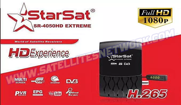 STARSAT SR-4050 HD EXTREME RECEIVER SOFTWARE